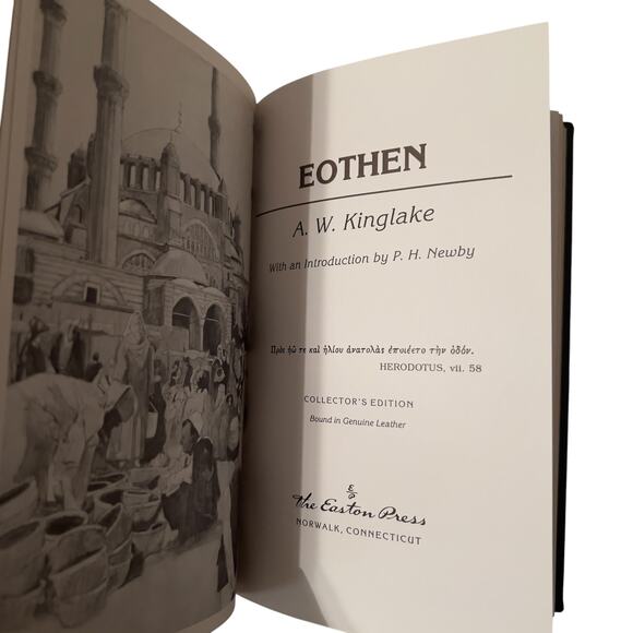 Easton Press EOTHEN By A. W. Kinglake Books That Changed The World Leather Bound - Picture 8 of 9